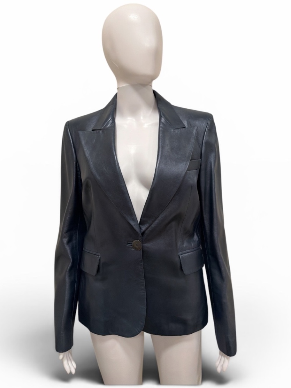 Yves Saint Laurent Leather Blazer